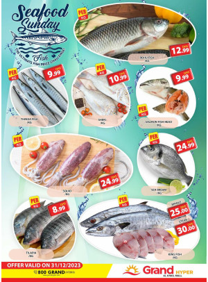Seafood Sunday - Grand Hyper Al Khail Mall