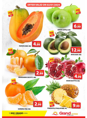 Fruitilicious Tuesday - Grand Hyper Al Khail Mall