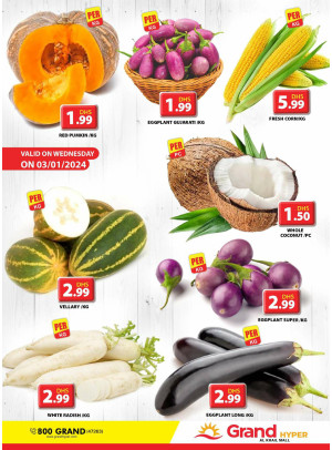 Veggie Wednesday - Grand Hyper Al khail Mall