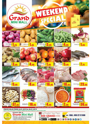 Weekend Special Offers - Grand Mini Mall