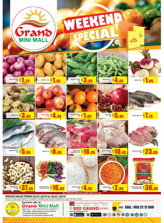 Weekend Special Offers - Grand Mini Mall