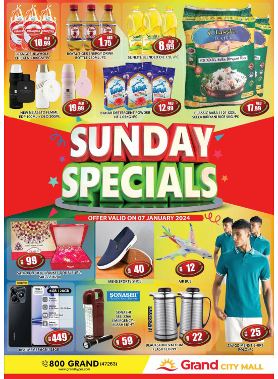 Sunday Blast - Grand City Mall