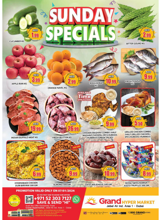Sunday Blast - Grand Hypermarket Jebel Ali