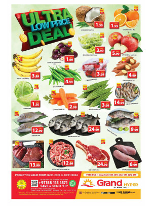 Ultra Low Price Deal - Grand Hyper Al Khail Mall