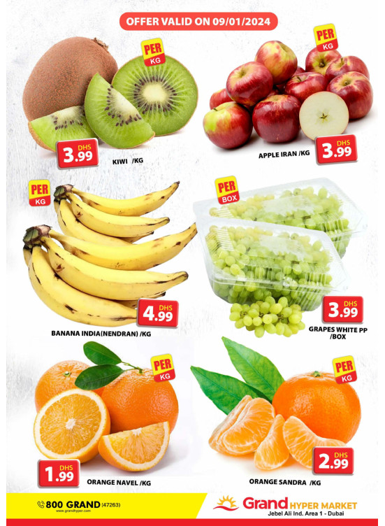 Fruitilicious Tuesday - Grand Hypermarket Jebel Ali