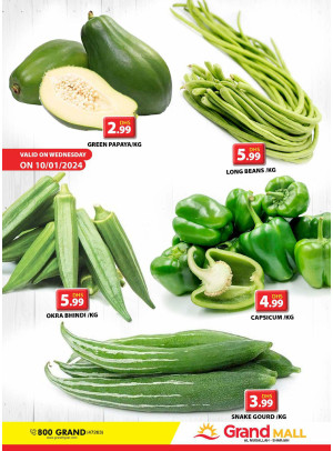 Veggie Wednesday - Grand Mall Sharjah