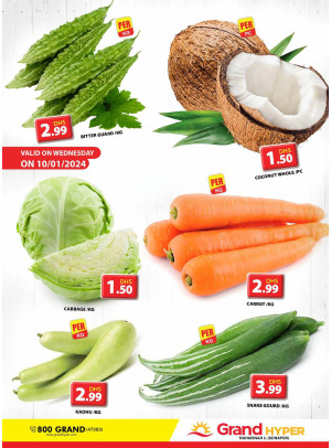 Veggie Wednesday - Grand Hyper Muhaisnah