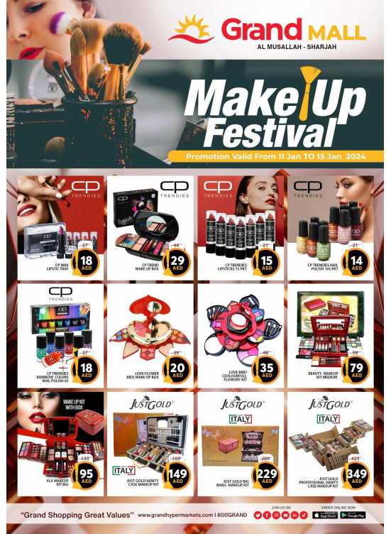 Festival Deals Grand Mall Sharjah from Grand Hypermarket until 15th