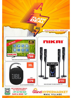 Friday Flash Deal - Wasl Village, Dubai