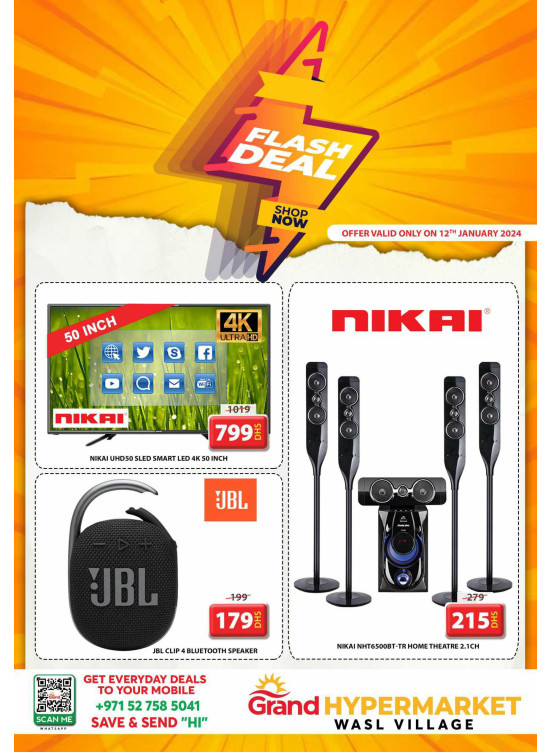Friday Flash Deal - Wasl Village, Dubai