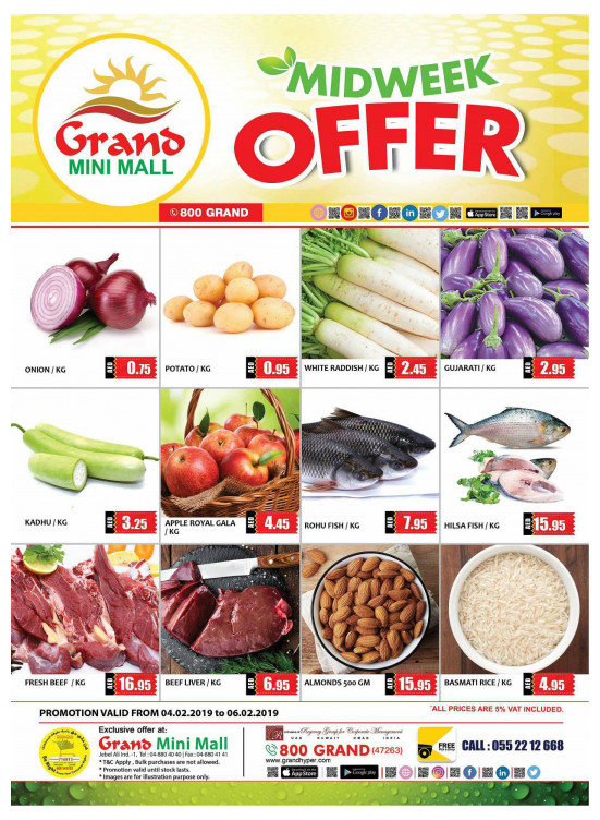Midweek Offers - Grand Mini Mall