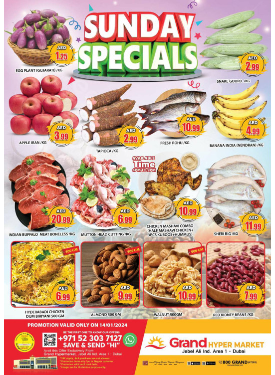 Sunday Blast - Grand Hypermarket Jebel Ali