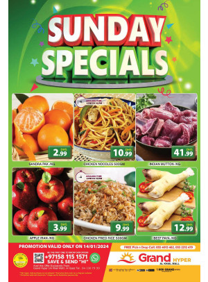 Sunday Blast - Grand Hyper Al Khail Mall