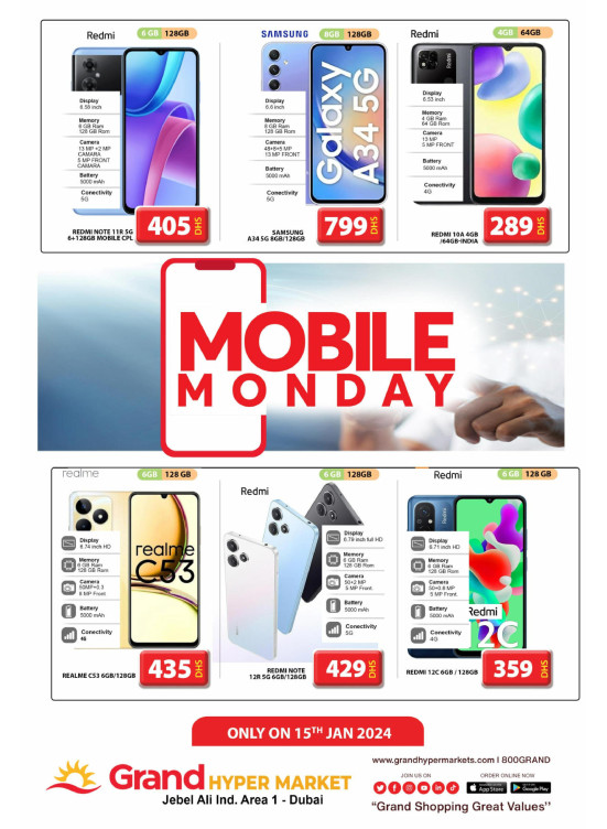 Monday Deals - Grand Hypermarket Jebel Ali