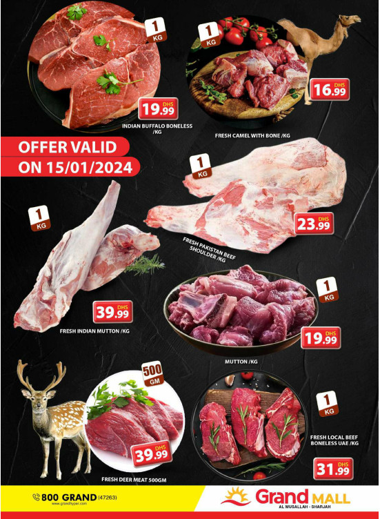 Meat Monday - Grand Mall Sharjah
