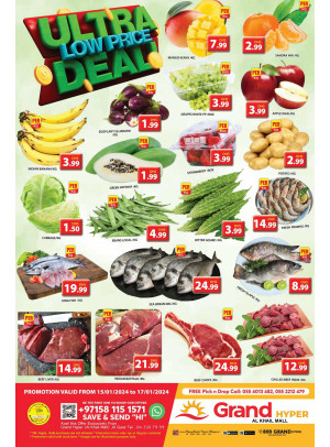 Ultra Low Price Deal - Grand Hyper Al Khail Mall