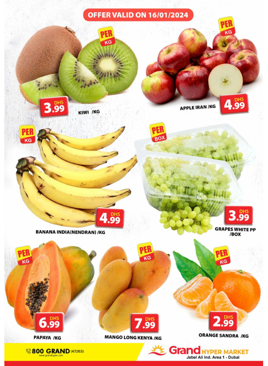 Fruitilicious Tuesday - Grand Hypermarket Jebel Ali