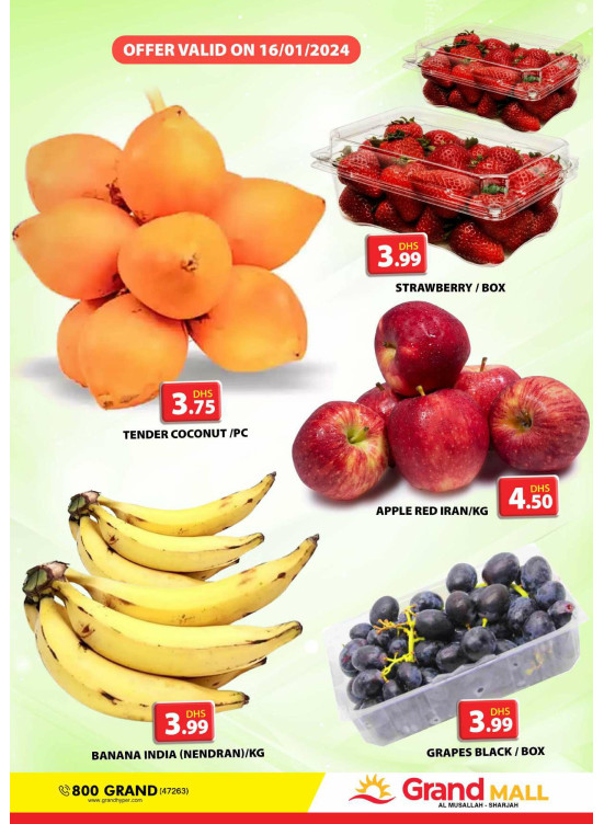 Fruitilicious Tuesday - Grand Mall Sharjah