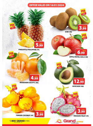 Fruitilicious Tuesday - Grand Hyper Al Khail Mall