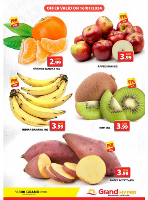 Fruitilicious Tuesday - Grand Hyper Muhaisnah