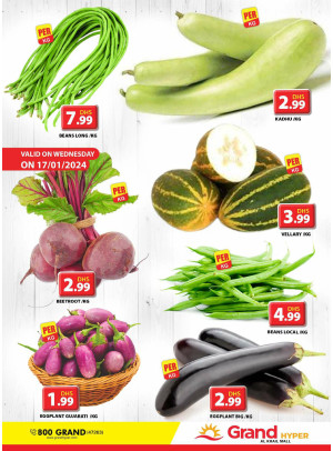 Veggie Wednesday - Grand Hyper Al khail Mall