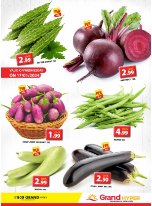 Veggie Wednesday - Grand Hyper Muhaisnah