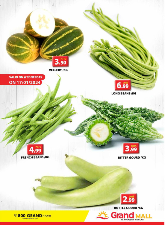 Veggie Wednesday - Grand Mall Sharjah