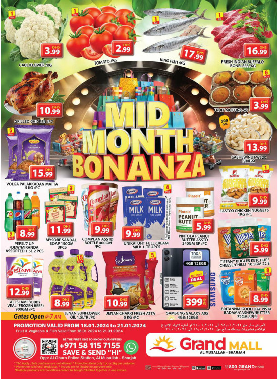 Weekend Deals - Grand Mall Sharjah