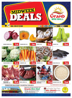 Midweek Deals - Grand Mini Mall