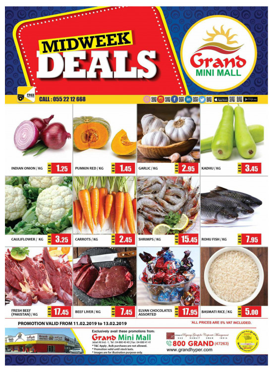 Midweek Deals - Grand Mini Mall