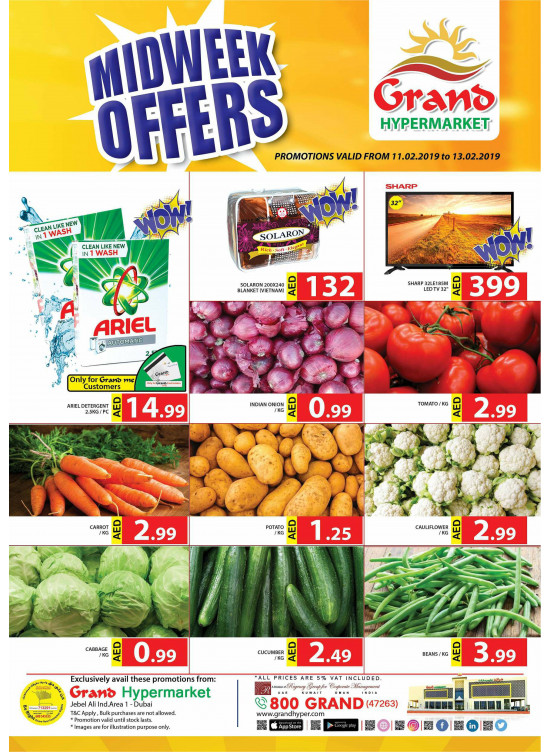 Midweek Offers - Grand Hypermarket Jebel Ali