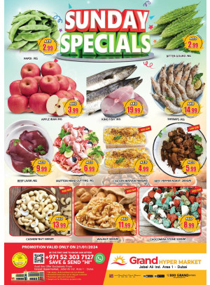 Sunday Blast - Grand Hypermarket Jebel Ali