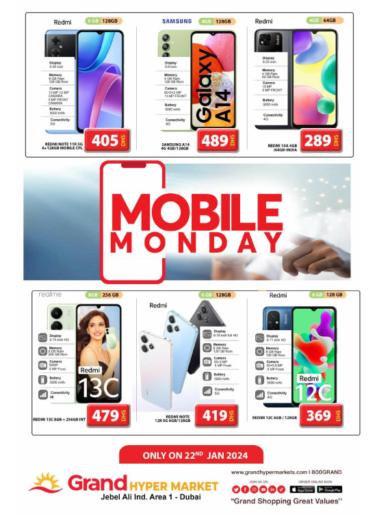 Monday Deals - Grand Hypermarket Jebel Ali
