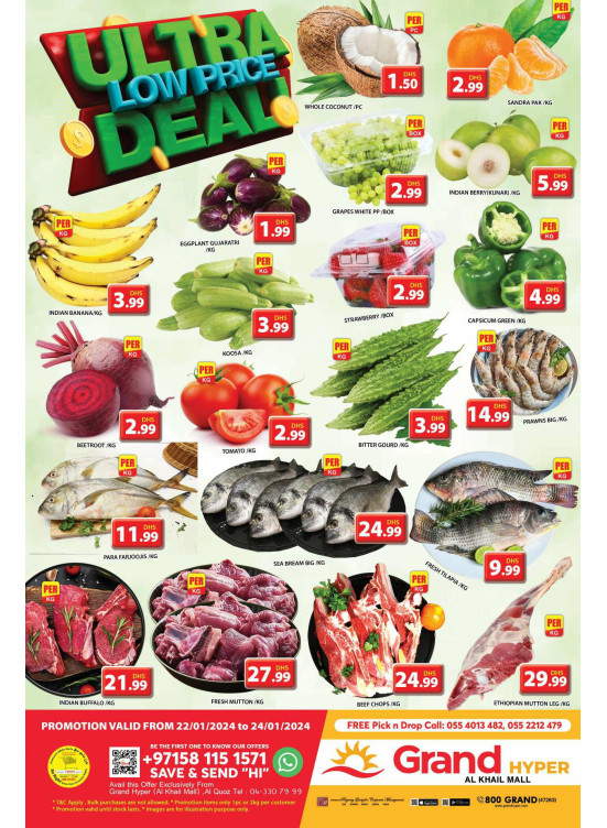 Ultra Low Price Deal - Grand Hyper Al Khail Mall
