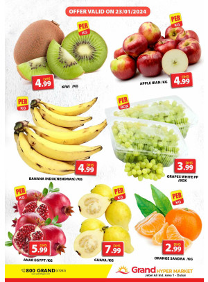 Fruitilicious Tuesday - Grand Hypermarket Jebel Ali