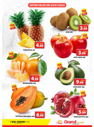 Fruitilicious Tuesday - Grand Hyper Al Khail Mall