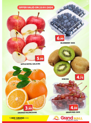 Fruitilicious Tuesday - Grand Mall Sharjah