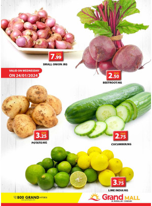 Veggie Wednesday - Grand Mall Sharjah
