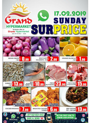Sunday Surprice - Grand Hypermarket Jebel Ali