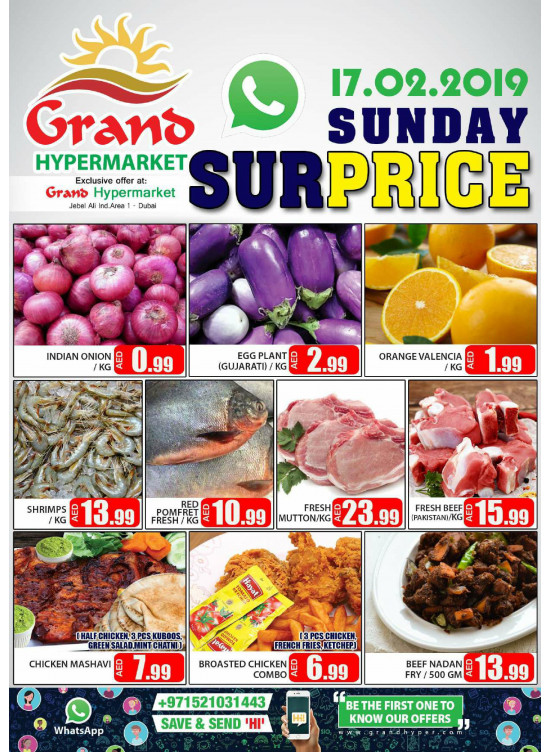 Sunday Surprice - Grand Hypermarket Jebel Ali