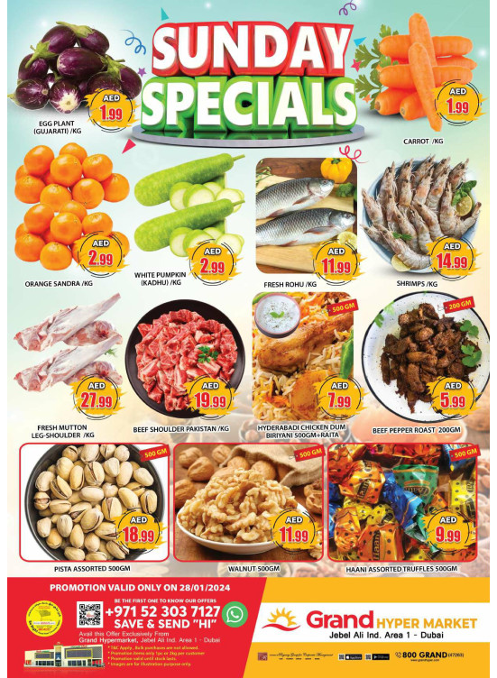 Sunday Blast - Grand Hypermarket Jebel Ali