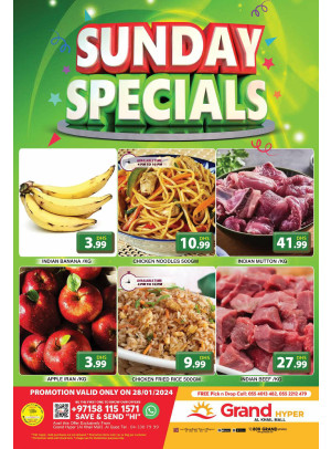 Sunday Blast - Grand Hyper Al Khail Mall