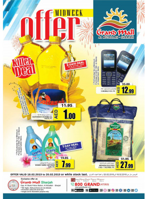 Midweek Offers - Grand Mall Sharjah