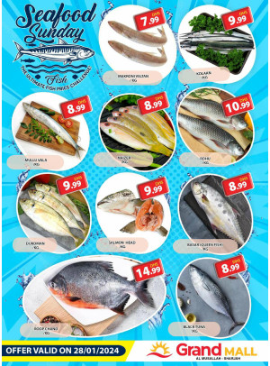 Seafood Sunday - Grand Mall Sharjah