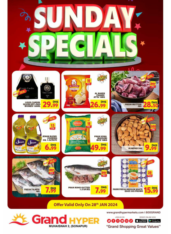 Surprise Deals - Grand Hyper Muhaisnah