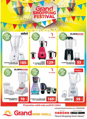 Grand Shopping Festival - Grand Mini Mall