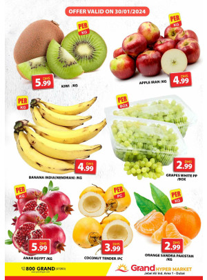 Fruitilicious Tuesday - Grand Hypermarket Jebel Ali