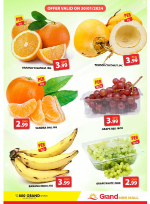 Fruitilicious Tuesday - Grand Mini Mall