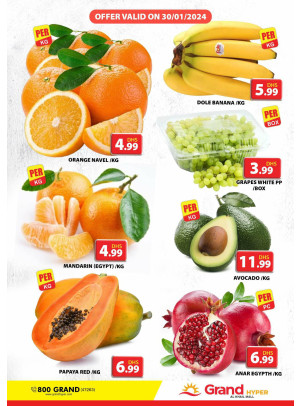 Fruitilicious Tuesday - Grand Hyper Al Khail Mall