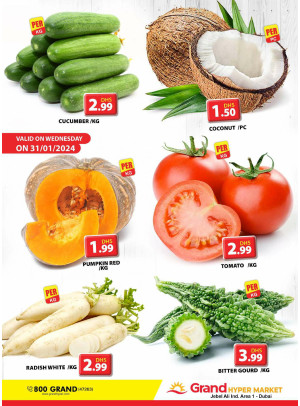 Veggie Wednesday - Grand Hypermarket Jebel Ali